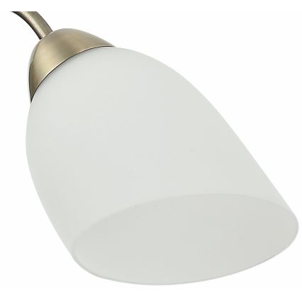 Candelabro integrado DONNA 5xE27/60W/230V pátina