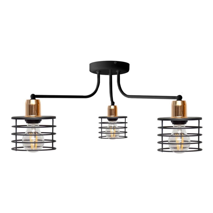 Candelabro integrado EDISON 3xE27/15W/230V