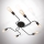 Candelabro integrado ELECTRICO 6xE27/40W/230V 76 cm
