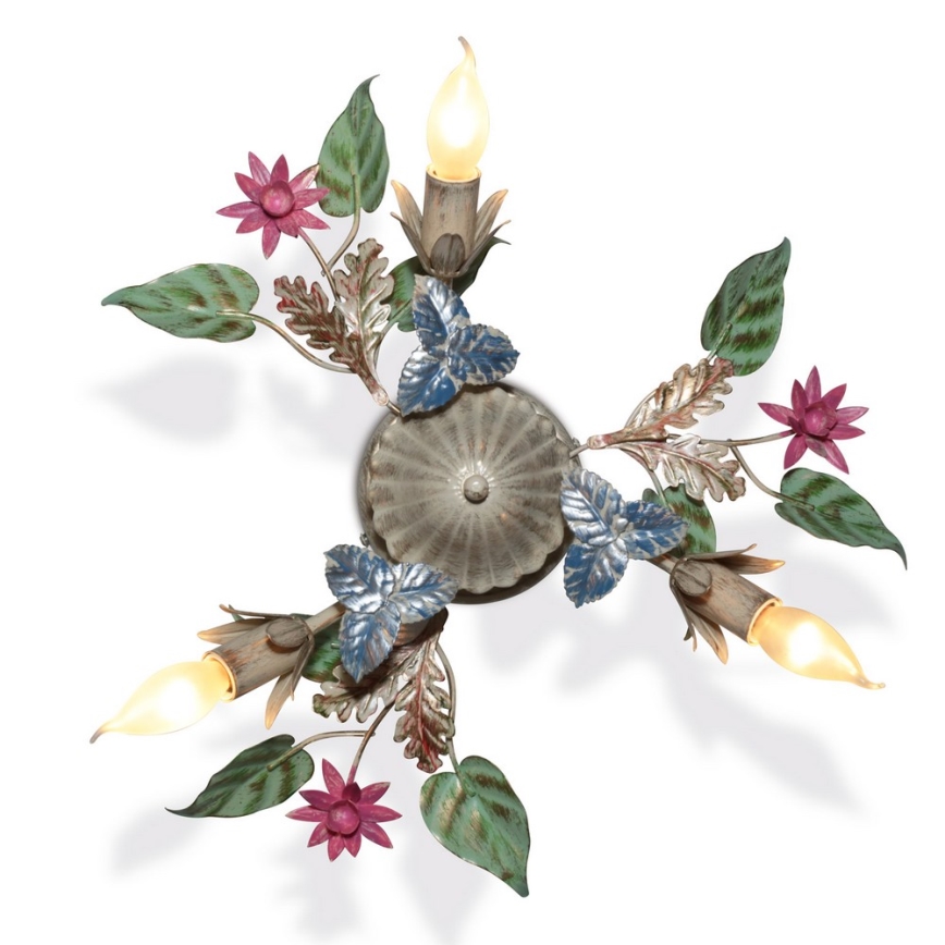 Candelabro integrado FIORINTINO 3xE14/40W/230V