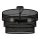 Candelabro integrado GLUM 3xE27/60W/230V preto