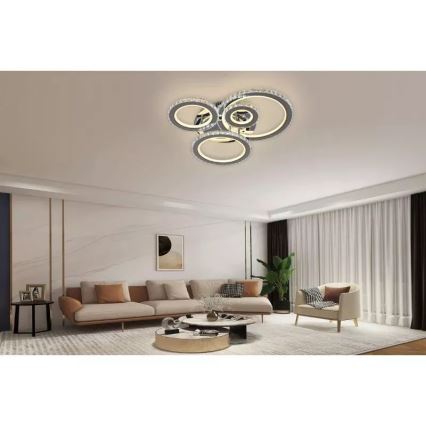 Candelabro integrado LED com regulação LED/120W/230V 3000-6500K + controlo remoto