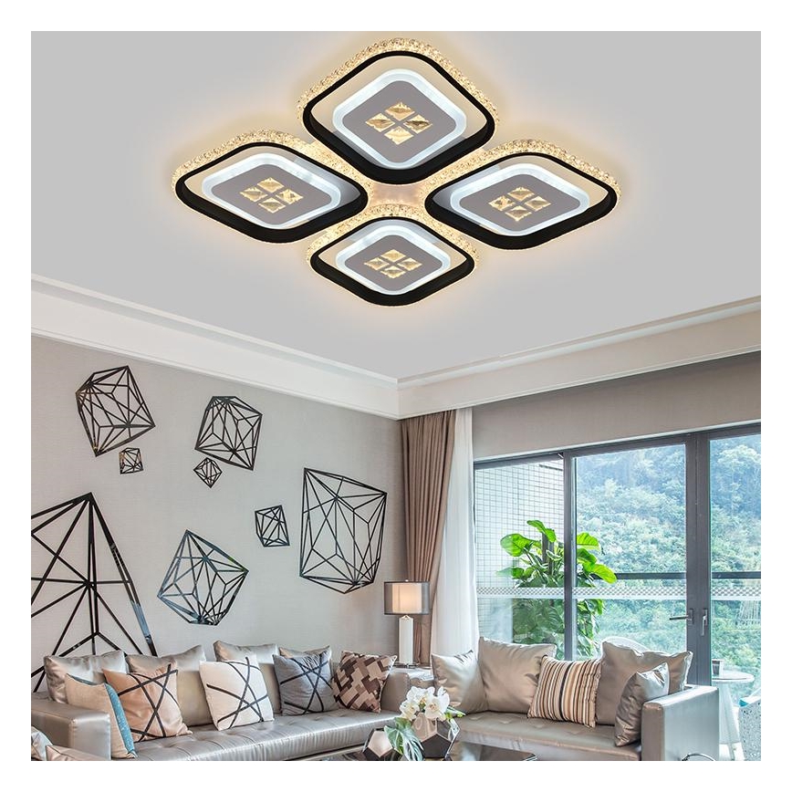 Candelabro integrado LED com regulação LED/130W/230V 3000-6500K + controlo remoto