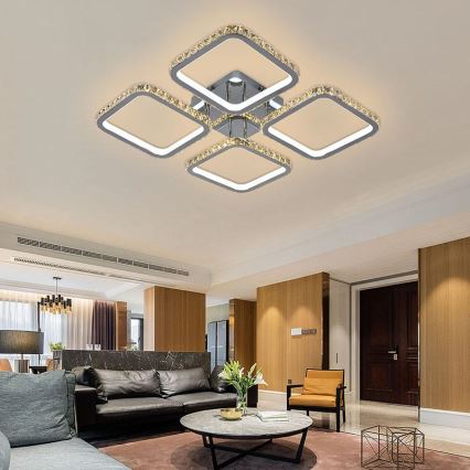 Candelabro integrado LED com regulação LED/160W/230V 3000-6500K + controlo remoto