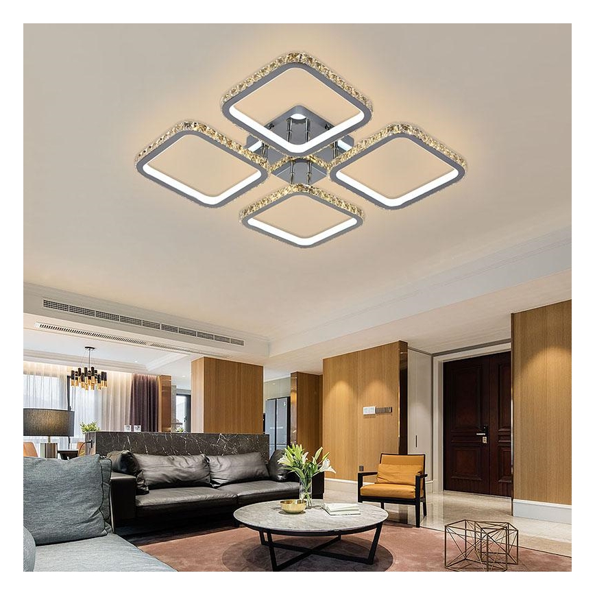 Candelabro integrado LED com regulação LED/160W/230V 3000-6500K + controlo remoto