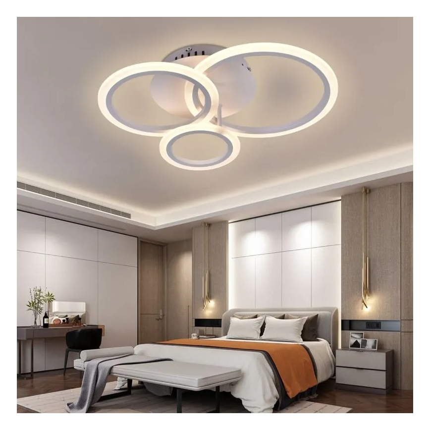 Candelabro integrado LED com regulação LED/40W/230V 3000-6500K branco + controlo remoto
