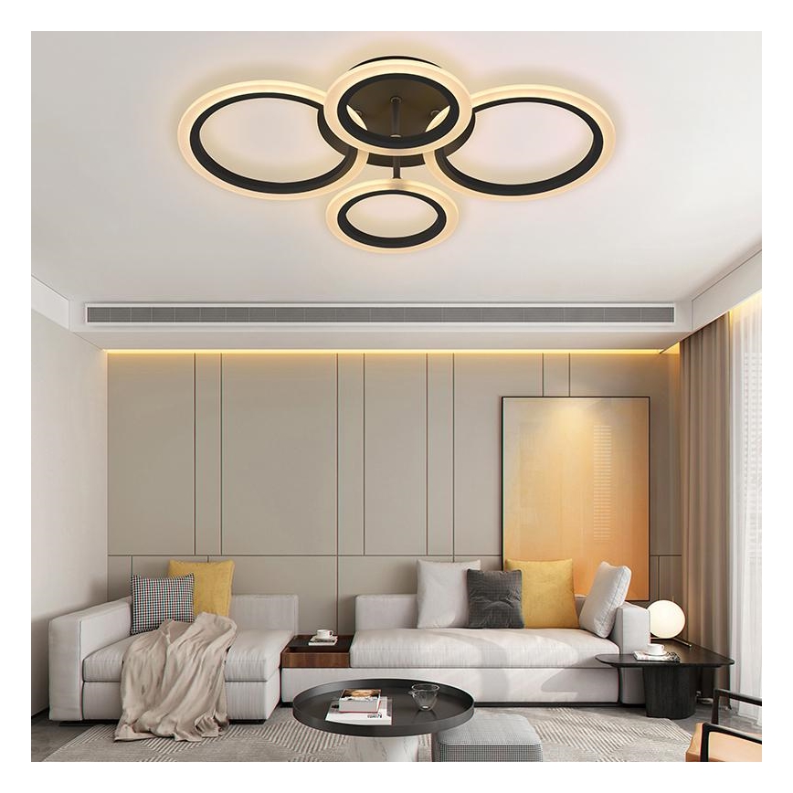 Candelabro integrado LED com regulação LED/50W/230V 3000-6500K + controlo remoto