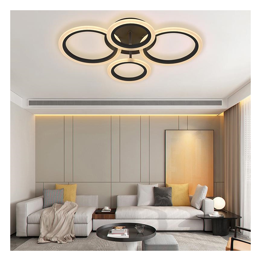 Candelabro integrado LED com regulação LED/50W/230V 3000-6500K + controlo remoto