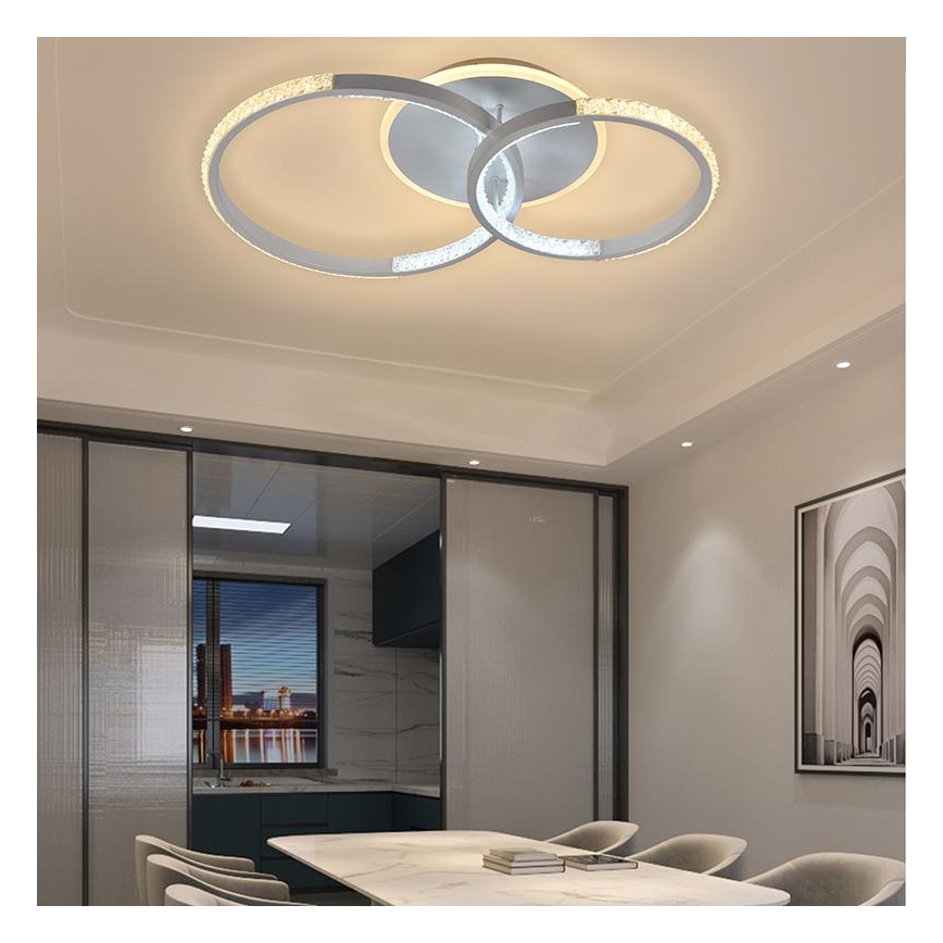Candelabro integrado LED com regulação LED/55W/230V 3000-6500K + controlo remoto