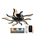 Candelabro integrado LED com regulação LED/65W/230V 3000-6500K preto + controlo remoto