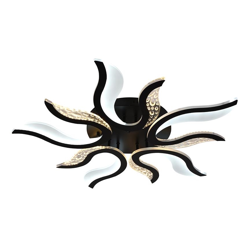 Candelabro integrado LED com regulação LED/65W/230V 3000-6500K preto + controlo remoto