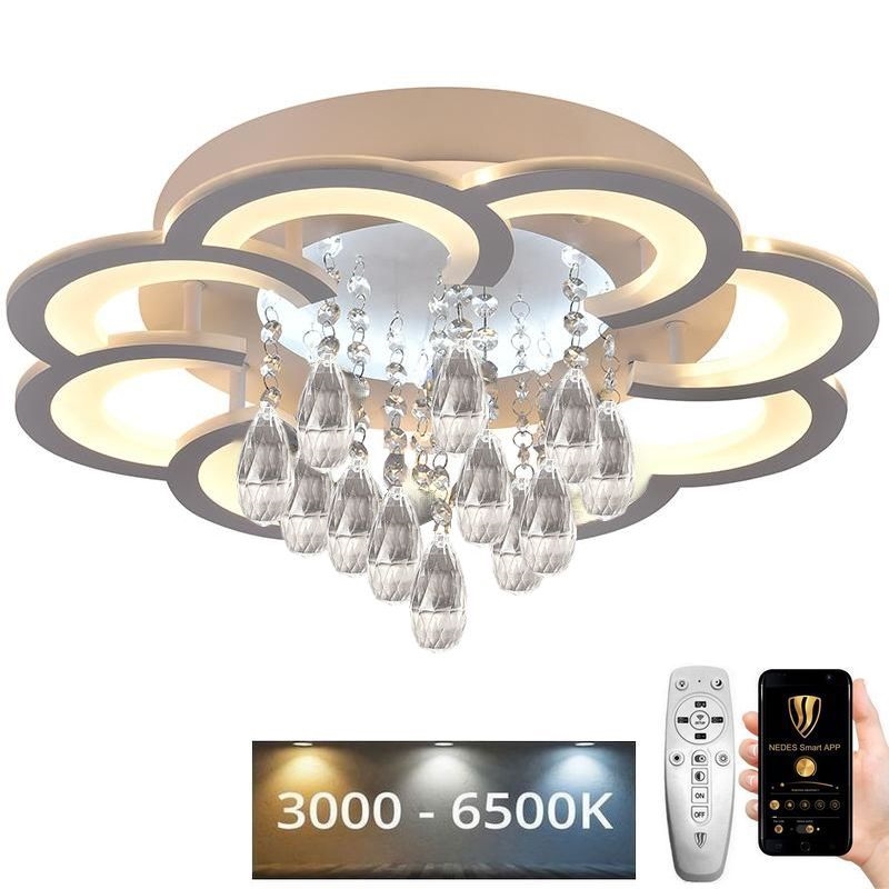 Candelabro integrado LED com regulação LED/70W/230V 3000-6500K + controlo remoto