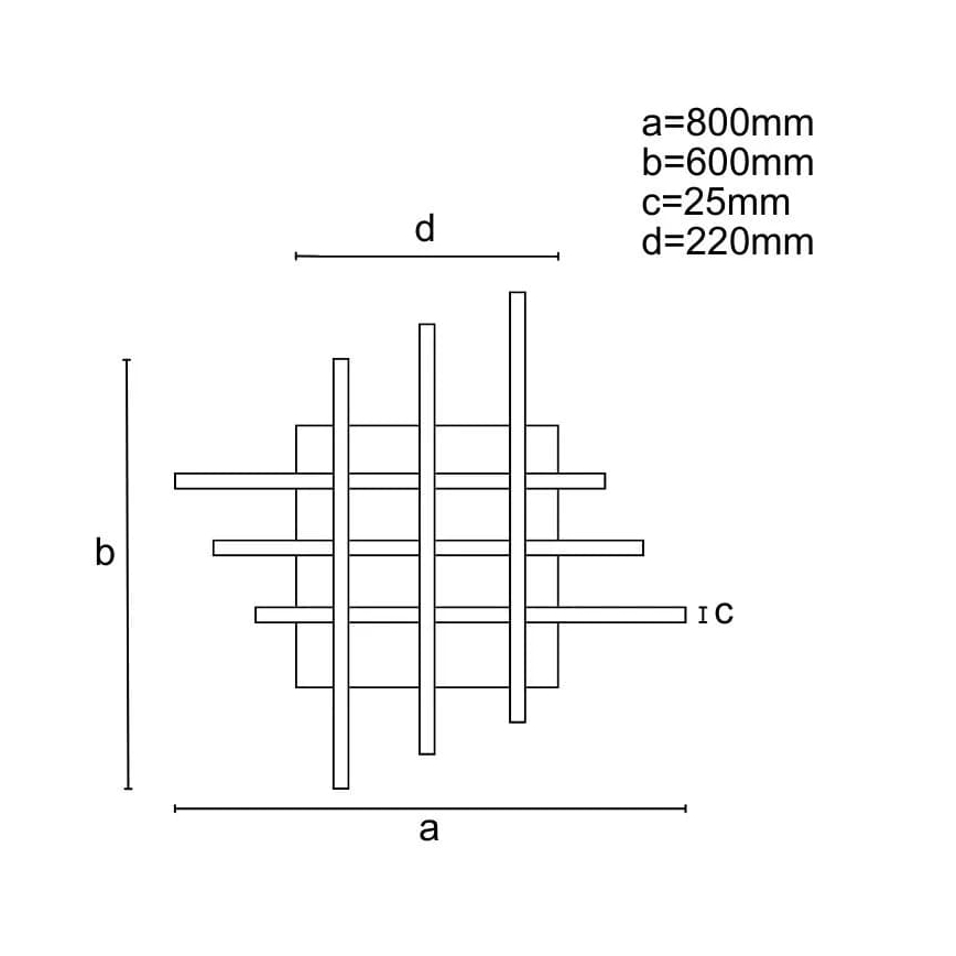 Candelabro integrado LED com regulação LED/70W/230V 3000-6500K + controlo remoto