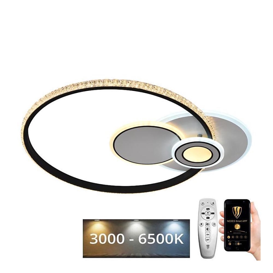 Candelabro integrado LED com regulação LED/80W/230V 3000-6500K + controlo remoto