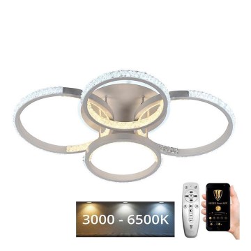 Candelabro integrado LED com regulação LED/80W/230V 3000-6500K + controlo remoto