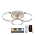 Candelabro integrado LED com regulação LED/80W/230V 3000-6500K + controlo remoto