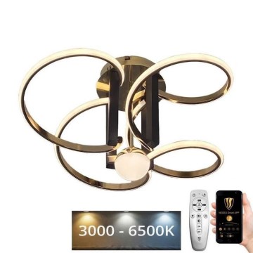 Candelabro integrado LED com regulação LED/80W/230V 3000-6500K + controlo remoto