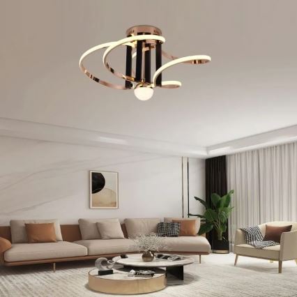 Candelabro integrado LED com regulação LED/80W/230V 3000-6500K + controlo remoto