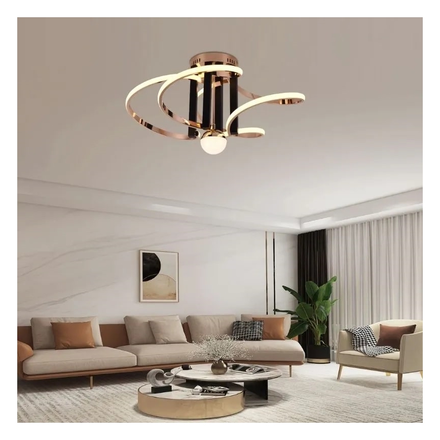 Candelabro integrado LED com regulação LED/80W/230V 3000-6500K + controlo remoto