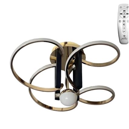 Candelabro integrado LED com regulação LED/80W/230V 3000-6500K + controlo remoto