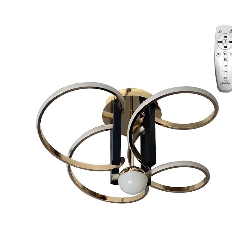 Candelabro integrado LED com regulação LED/80W/230V 3000-6500K + controlo remoto