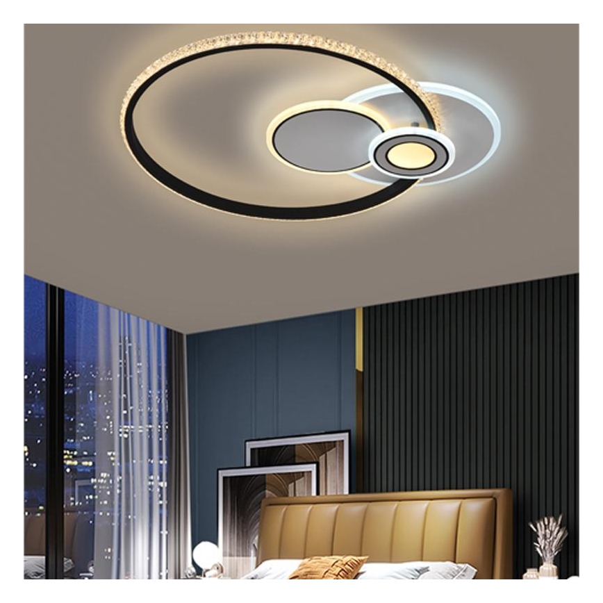 Candelabro integrado LED com regulação LED/80W/230V 3000-6500K + controlo remoto