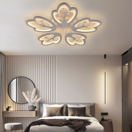 Candelabro integrado LED com regulação LED/80W/230V 3000-6500K + controlo remoto