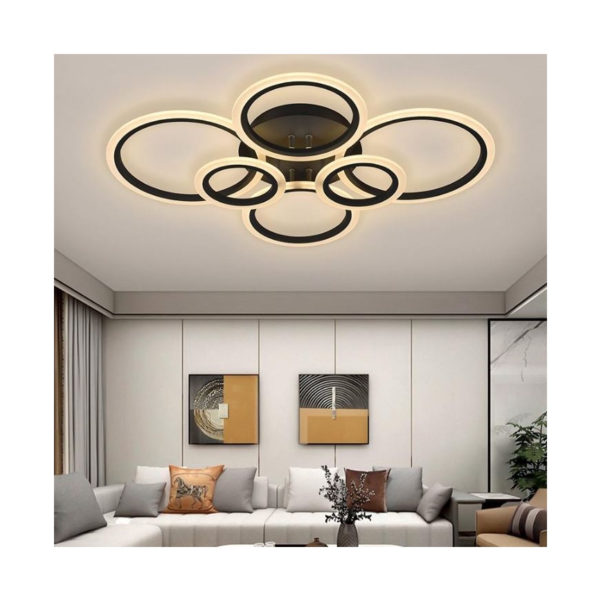 Candelabro integrado LED com regulação LED/85W/230V 3000-6500K + controlo remoto