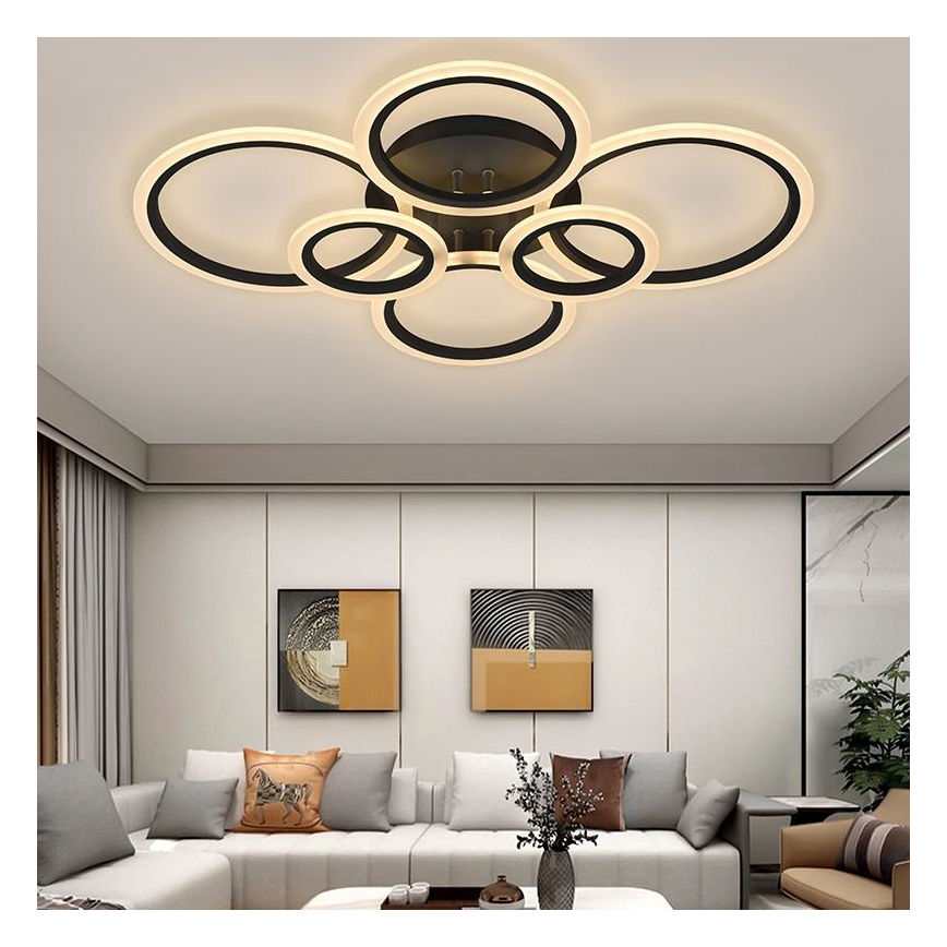 Candelabro integrado LED com regulação LED/85W/230V 3000-6500K + controlo remoto