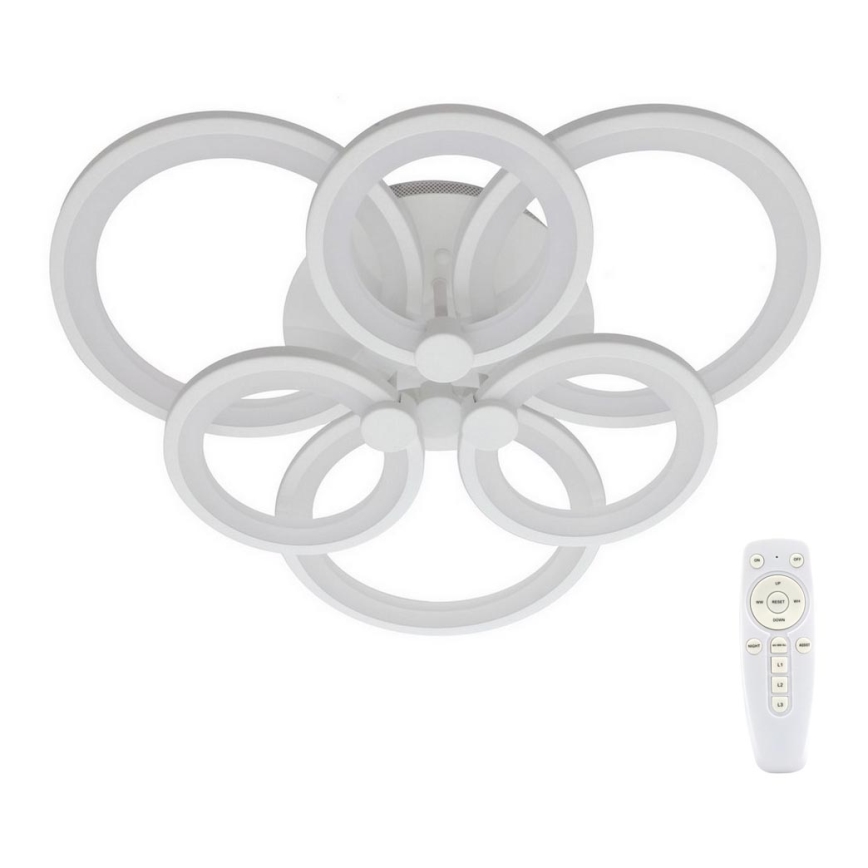 Candelabro integrado LED com regulação SIENA LED/72W/230V branco + controlo remoto