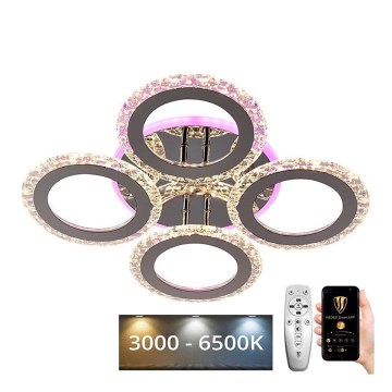 Candelabro integrado LED RGB com regulação LED/55W/230V 3000-6500K + controlo remoto