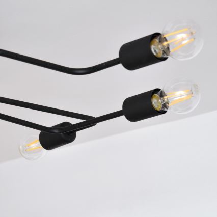 Candelabro integrado LED TUBE 6xE27/15W/230V