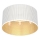 Candelabro integrado LOFT SHADE 3xE27/60W/230V branco/dourado