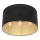 Candelabro integrado LOFT SHADE 3xE27/60W/230V preto/dourado