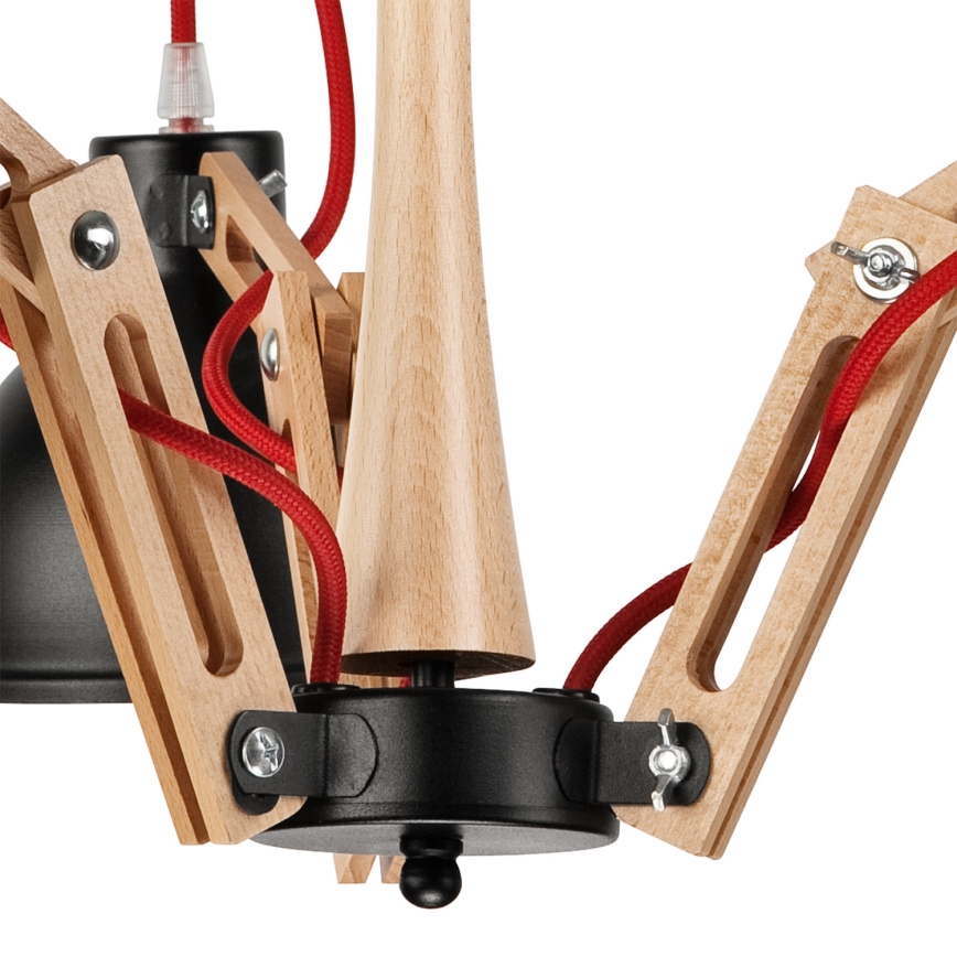 Candelabro integrado MARCELLO 3xE27/60W/230V - FSC certificado