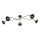 Candelabro integrado NERGIS 5xE27/60W/230V