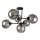 Candelabro integrado OSMO 6xE27/60W/230V preto antigo