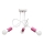 Candelabro integrado OXFORD 3xE27/15W/230V