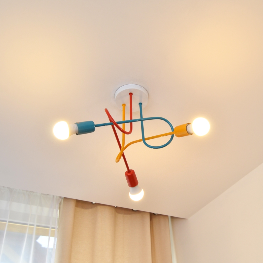 Candelabro integrado OXFORD 3xE27/15W/230V