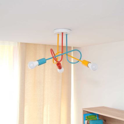 Candelabro integrado OXFORD 3xE27/15W/230V