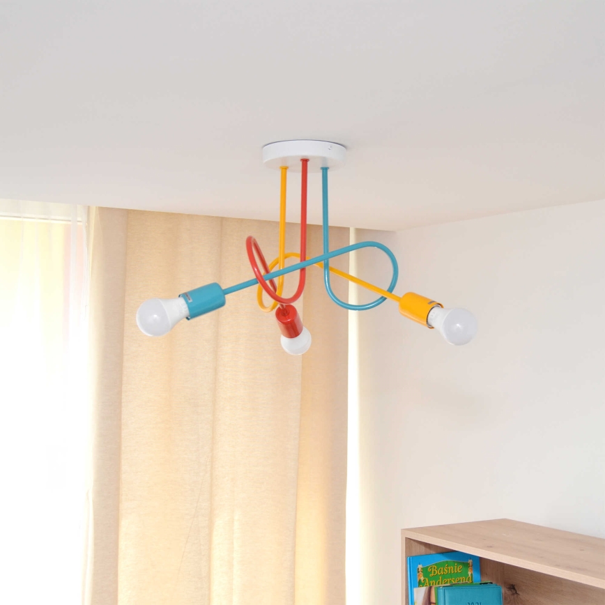 Candelabro integrado OXFORD 3xE27/15W/230V