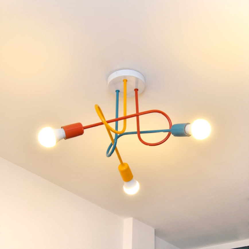 Candelabro integrado OXFORD 3xE27/15W/230V
