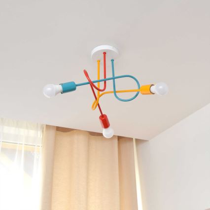 Candelabro integrado OXFORD 3xE27/15W/230V
