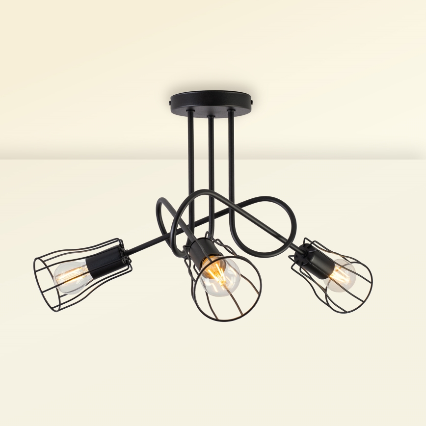 Candelabro integrado OXFORD 3xE27/15W/230V