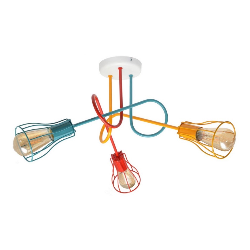 Candelabro integrado OXFORD 3xE27/15W/230V