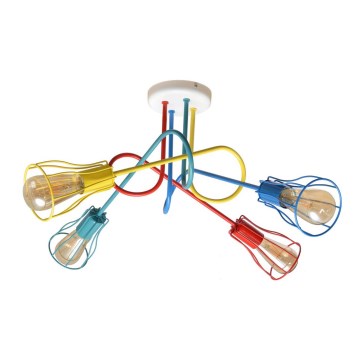 Candelabro integrado OXFORD 4xE27/15W/230V