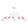 Candelabro integrado OXFORD 5xE27/15W/230V
