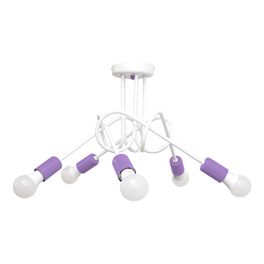 Candelabro integrado OXFORD 5xE27/15W/230V
