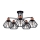 Candelabro integrado PORTO 5xE27/40W/230V
