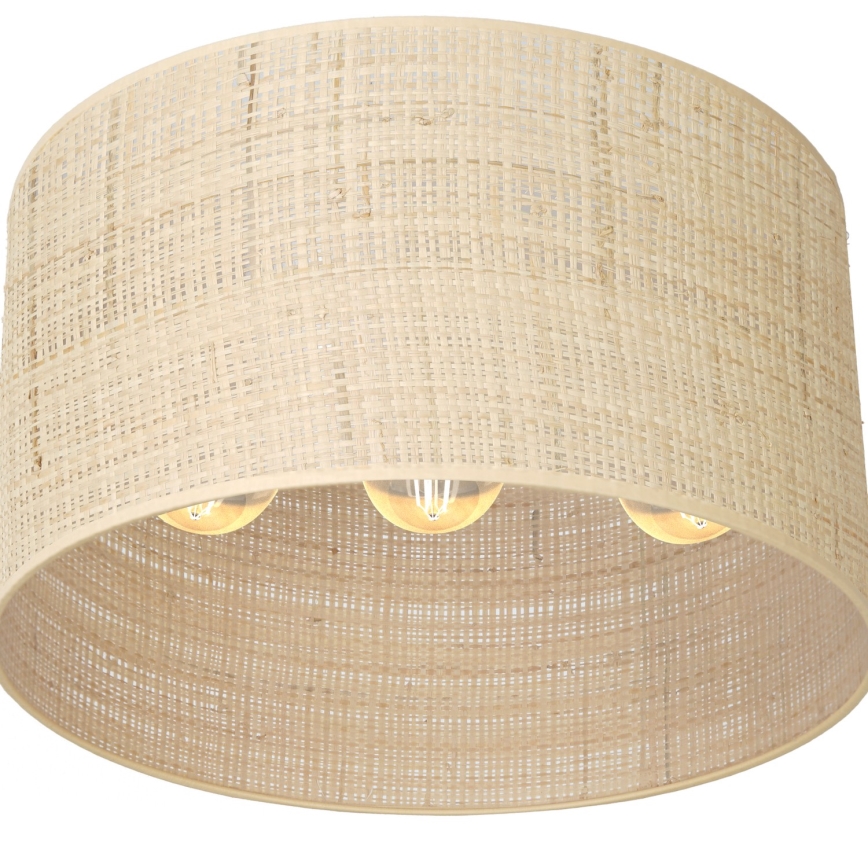 Candelabro integrado RATTAN 3xE27/60W/230V vime